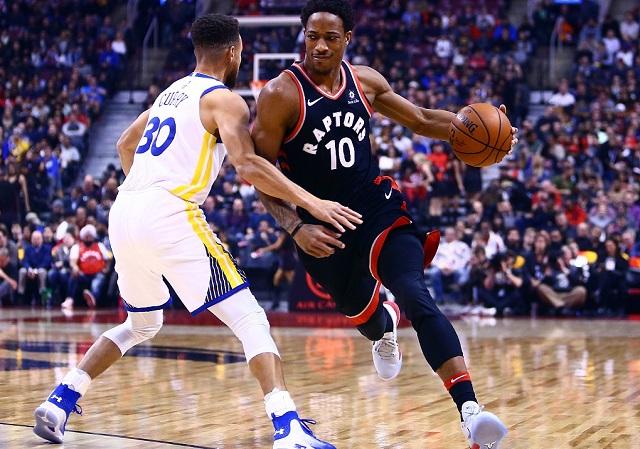 浙江队鏖战深圳队，德罗赞带队取胜